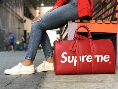 supreme lv shoulder bag stockx|supreme x louis vuitton collection.